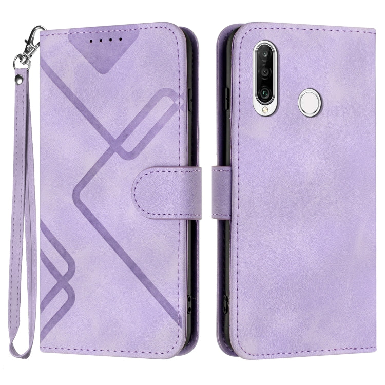 Custodia per cellulare in pelle con motivo a linea, For Honor 70, For Honor X8 4G/X30i/Play6T Pro, For Honor X7 4G/Play 30 Plus, For Honor 20S Russia /20 lite Russia
