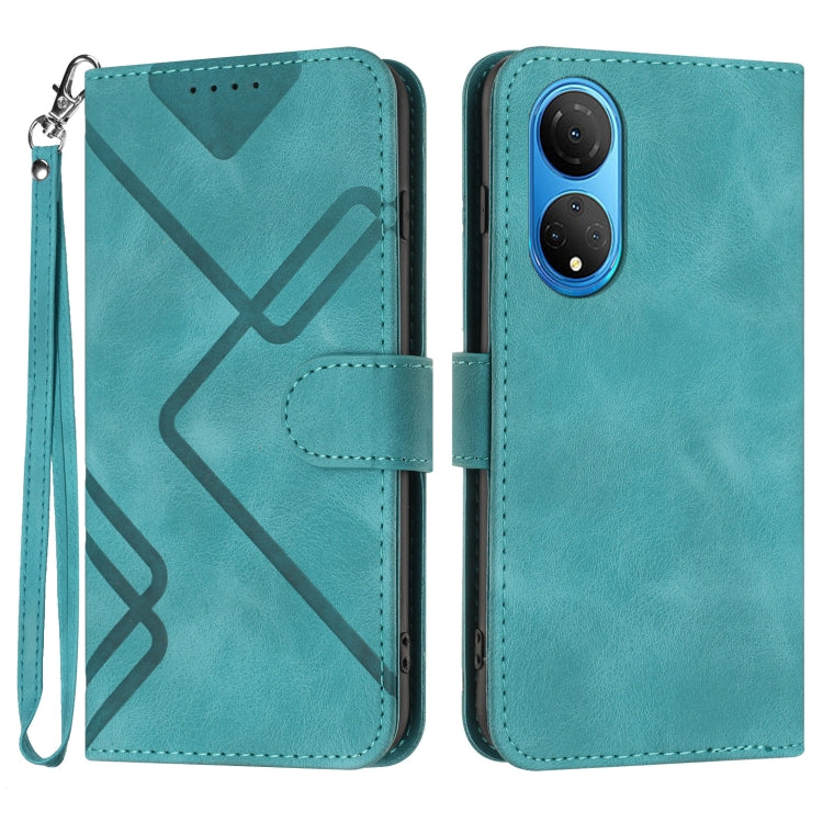 Custodia per cellulare in pelle con motivo a linea, For Honor 70, For Honor X8 4G/X30i/Play6T Pro, For Honor X7 4G/Play 30 Plus, For Honor 20S Russia /20 lite Russia