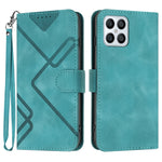 Custodia per cellulare in pelle con motivo a linea, For Honor 70, For Honor X8 4G/X30i/Play6T Pro, For Honor X7 4G/Play 30 Plus, For Honor 20S Russia /20 lite Russia