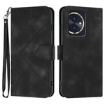 Custodia per cellulare in pelle con motivo a linea, For Honor 200 Lite Global, For Honor 100 Pro, For Honor 100, For Honor X50i+