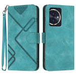 Custodia per cellulare in pelle con motivo a linea, For Honor 200 Lite Global, For Honor 100 Pro, For Honor 100, For Honor X50i+