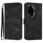 Custodia per cellulare in pelle con motivo a linea, For Honor 200 Lite Global, For Honor 100 Pro, For Honor 100, For Honor X50i+