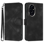 Custodia per cellulare in pelle con motivo a linea, For Honor Magic7 Pro, For Honor Magic7, For Honor 200, For Honor 200 Pro