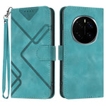 Custodia per cellulare in pelle con motivo a linea, For Honor Magic7 Pro, For Honor Magic7, For Honor 200, For Honor 200 Pro