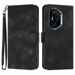 Custodia per cellulare in pelle con motivo a linea, For Honor X60 GT, For Honor 400 Lite Global, For Honor 400 Global 156.5mm, For Honor X8c 4G