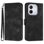 Custodia per cellulare in pelle con motivo a linea, For Honor X60 GT, For Honor 400 Lite Global, For Honor 400 Global 156.5mm, For Honor X8c 4G
