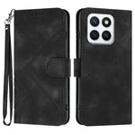 Custodia per cellulare in pelle con motivo a linea, For Honor X60 GT, For Honor 400 Lite Global, For Honor 400 Global 156.5mm, For Honor X8c 4G