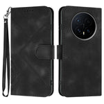 Custodia per cellulare in pelle con motivo a linea, For Honor X5c 4G / X5c Plus, For Honor Magic8 Pro, For Honor Magic8, For Honor X70 5G / X9d 5G