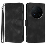 Custodia per cellulare in pelle con motivo a linea, For Honor X5c 4G / X5c Plus, For Honor Magic8 Pro, For Honor Magic8, For Honor X70 5G / X9d 5G