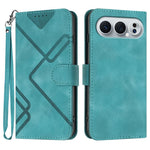 Custodia per cellulare in pelle con motivo a linea, For Honor 600 Lite Global, For Honor X8d 4G, For Honor Play 60A 5G, For Honor 500 / 500 Pro Global 155.8mm