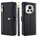 Custodia per telefono in pelle con portafoglio con cerniera a tracolla Lite Sheep Texture, For Honor Magic6 Pro 5G, For Honor Magic6 5G, For Honor X50i 5G / 9 Lite