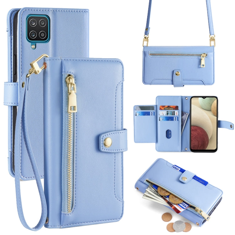Custodia portafoglio in pelle con cerniera per Samsung Galaxy S21