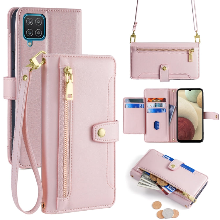 Custodia portafoglio in pelle con cerniera per Samsung Galaxy S21