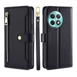 Custodia per telefono in pelle con portafoglio con cerniera a tracolla Lite Sheep Texture, For OnePlus Nord CE 4 Lite 5G, For OnePlus Ace 3V 5G, For OnePlus Nord CE4, For OnePlus Ace 2 Pro
