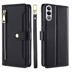 Custodia per telefono in pelle con portafoglio con cerniera a tracolla Lite Sheep Texture, For OnePlus Nord CE 4 Lite 5G, For OnePlus Ace 3V 5G, For OnePlus Nord CE4, For OnePlus Ace 2 Pro
