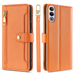 Custodia per telefono in pelle con portafoglio con cerniera a tracolla Lite Sheep Texture, For OnePlus Nord CE 4 Lite 5G, For OnePlus Ace 3V 5G, For OnePlus Nord CE4, For OnePlus Ace 2 Pro
