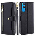 Custodia per telefono in pelle con portafoglio con cerniera a tracolla Lite Sheep Texture, For OnePlus Nord CE 4 Lite 5G, For OnePlus Ace 3V 5G, For OnePlus Nord CE4, For OnePlus Ace 2 Pro