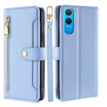 Custodia per telefono in pelle con portafoglio con cerniera a tracolla Lite Sheep Texture, For OnePlus Nord CE 4 Lite 5G, For OnePlus Ace 3V 5G, For OnePlus Nord CE4, For OnePlus Ace 2 Pro