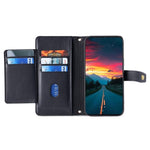 Custodia per telefono in pelle con portafoglio con cerniera a tracolla Lite Sheep Texture, For OnePlus Ace 5 Ultra / Nord 5, For OnePlus Ace 5 Racing / Nord CE5, For OnePlus Ace 5 / 5 Pro, For OnePlus Ace 3 Pro 5G