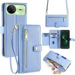 Custodia per telefono in pelle con portafoglio con cerniera a tracolla Lite Sheep Texture, For Huawei Enjoy 90 Pro Max 5G, For Huawei Enjoy 90 Plus 5G, For Huawei nova 15 Ultra, For Huawei nova 15 Pro