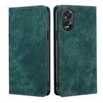 Custodia in pelle magnetica con blocco RFID per OPPO Reno11 F