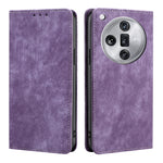 Custodia in pelle magnetica con blocco RFID per OPPO Reno11 F