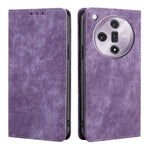Custodia in pelle magnetica con blocco RFID per OPPO Reno11 F