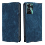 Custodia in pelle magnetica con blocco RFID per OPPO Reno11 F