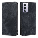 Custodia pelle magnetica con blocco RFID per OPPO Reno12 F 5G