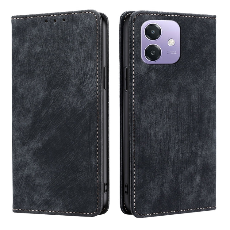 Custodia in pelle magnetica con blocco RFID per OPPO F29 5G