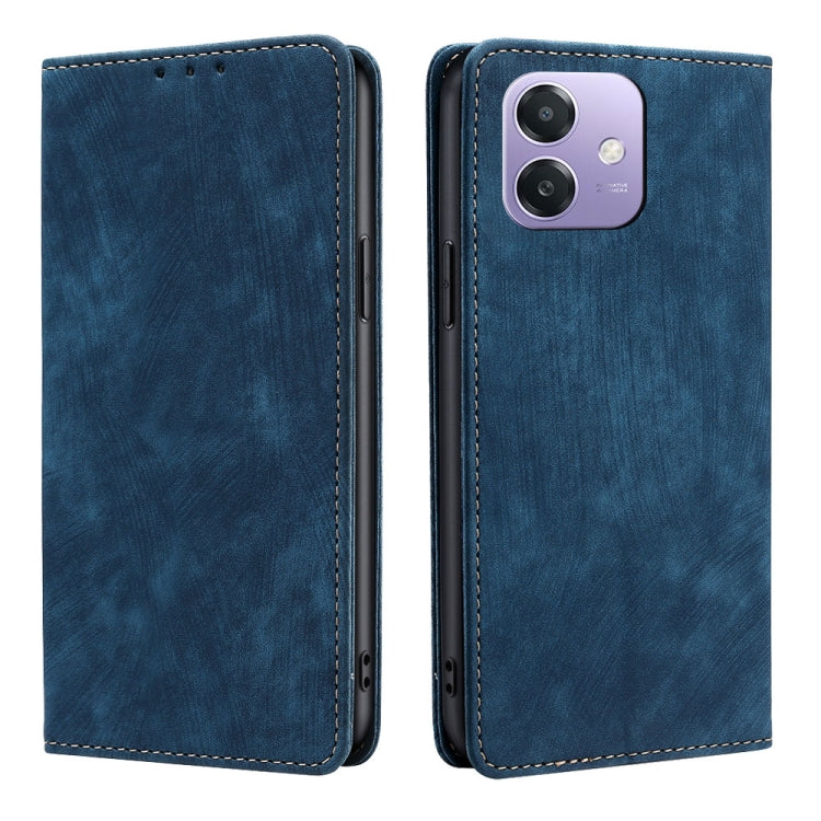 Custodia in pelle magnetica con blocco RFID per OPPO F29 5G