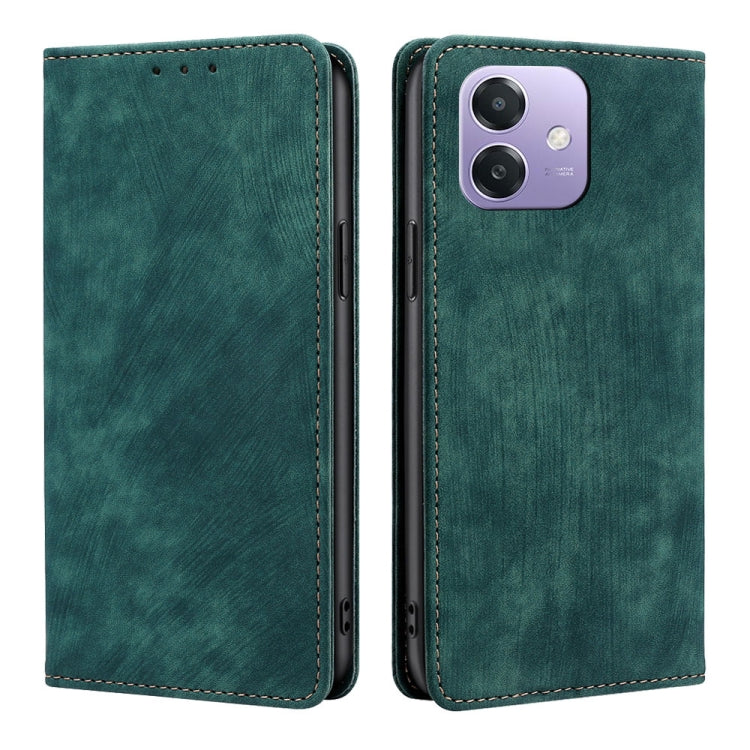 Custodia in pelle magnetica con blocco RFID per OPPO F29 5G