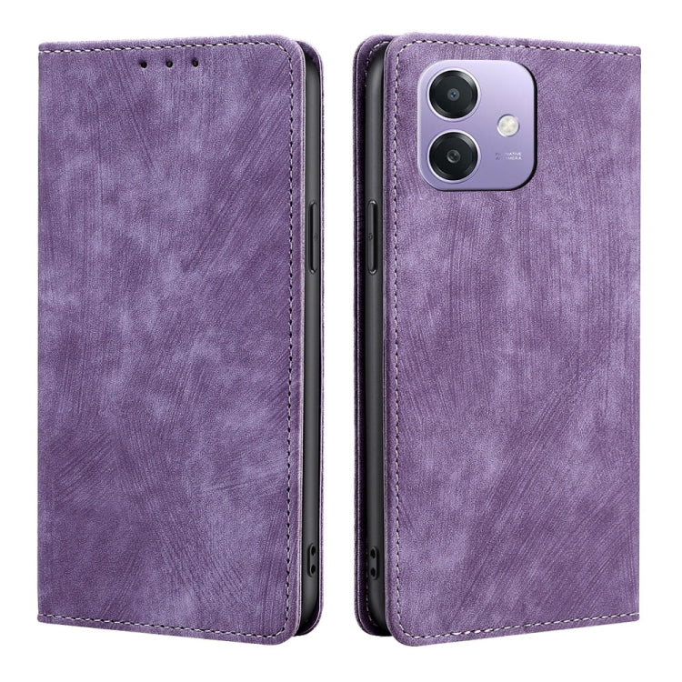 Custodia in pelle magnetica con blocco RFID per OPPO F29 5G