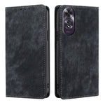 Custodia pelle magnetica con blocco RFID per OPPO Reno12 F 5G