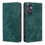 Custodia pelle magnetica con blocco RFID per OPPO Reno12 F 5G