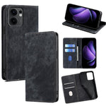 Custodia in pelle magnetica con blocco RFID per OPPO F29 5G