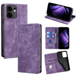 Custodia in pelle magnetica con blocco RFID per OPPO F29 5G
