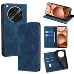 Custodia in pelle magnetica con blocco RFID per OPPO A5 5G