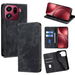 Custodia in pelle magnetica con blocco RFID per OPPO Find X9 Pro