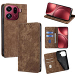 Custodia in pelle magnetica con blocco RFID per OPPO Find X9 Pro