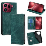 Custodia in pelle magnetica con blocco RFID per OPPO Find X9 Pro