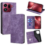 Custodia in pelle magnetica con blocco RFID per OPPO Find X9 Pro