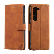Custodia portafoglio in pelle con blocco RFID per Galaxy S23
