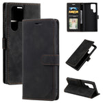 Custodia portafoglio in pelle con blocco RFID per Galaxy S23