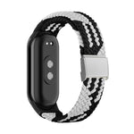 Cinturino regolabile con fibbia in acciaio intrecciato in nylon, For Xiaomi Mi Band 8
