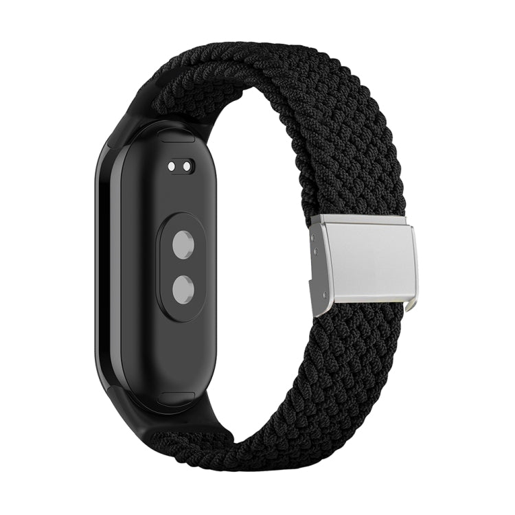 Cinturino regolabile con fibbia in acciaio intrecciato in nylon, For Xiaomi Mi Band 8