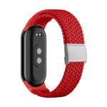 Cinturino regolabile con fibbia in acciaio intrecciato in nylon, For Xiaomi Mi Band 8