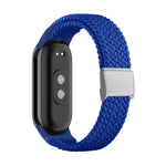 Cinturino regolabile con fibbia in acciaio intrecciato in nylon, For Xiaomi Mi Band 8