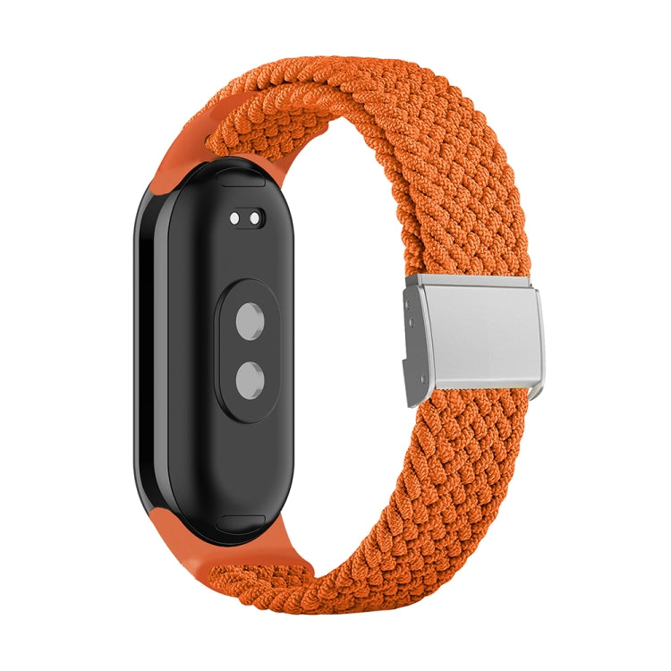 Cinturino regolabile con fibbia in acciaio intrecciato in nylon, For Xiaomi Mi Band 8