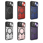 Custodia per telefono con supporto magnetico per camshield scorrevole con texture CD, For iPhone 12 Pro, For iPhone 11 Pro Max, For iPhone 11, For iPhone 11 Pro